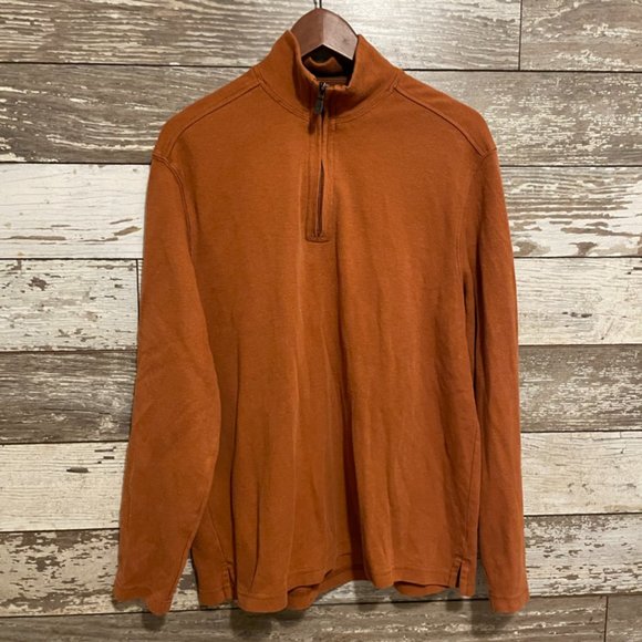 Joe Joseph Abboud Quarter Zip Sweater 